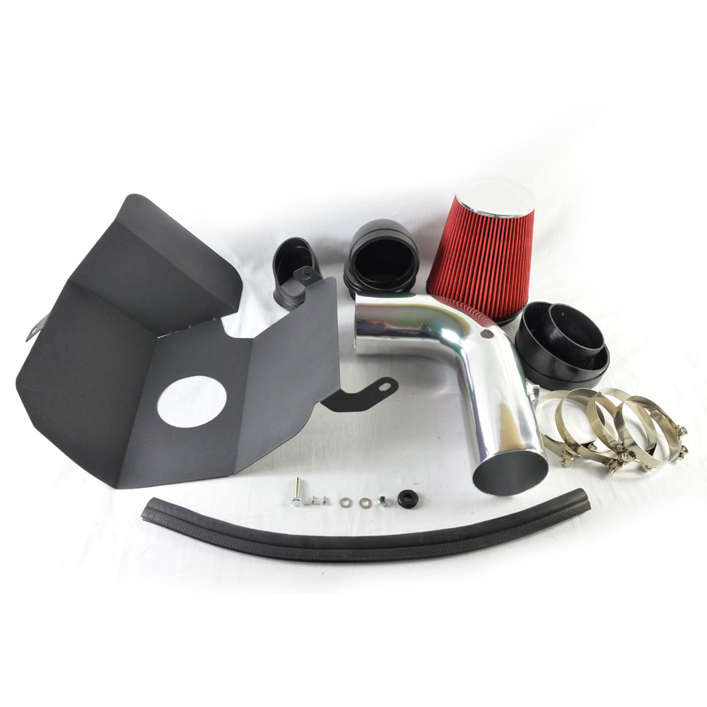 4" Intake Pipe with Air Filter for Dodge Ram 2500/3500 2003-2007 5.9L Red